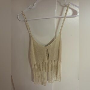 Cotton Candy LA Shredded Tank